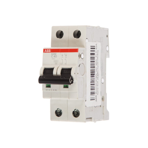 Выключатель автоматический ABB S202 C40 (2CDS252001R0404) 2-полюсной