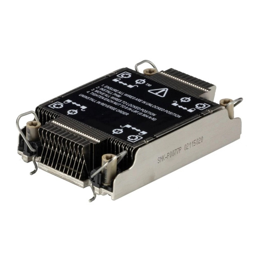 Кулер SuperMicro SNK-P0077P 1U Passive SNK-P0077P, LGA4189, TDP 270W, Al