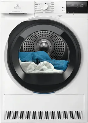 Сушильная машина Electrolux EW6D295GE белый, с английской панелью управления