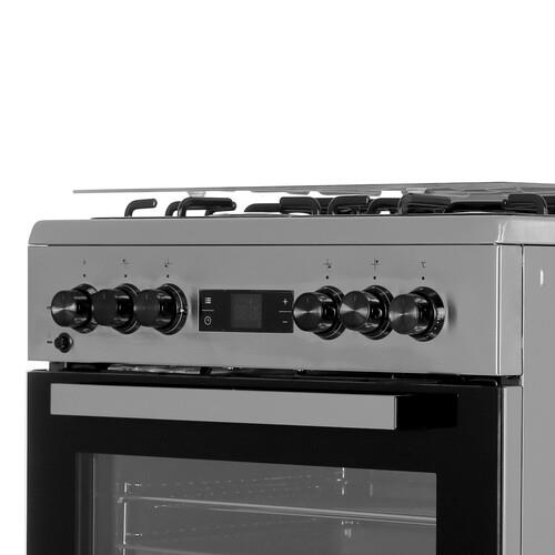 Комбинированная плита Beko FSM62320TXD серебристый