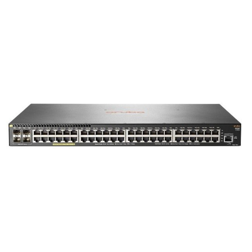 Коммутатор HPE Aruba 2930F JL256A 48G 4SFP+ 48PoE+ 370W