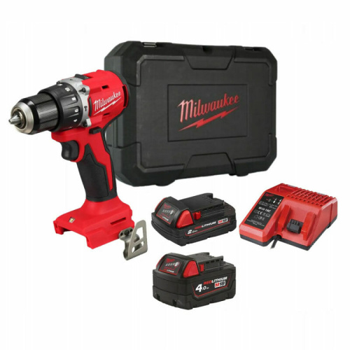 Дрель-шуруповерт Milwaukee M18 BLPDRC-422C (4933492825) АКБ+ЗУ уд