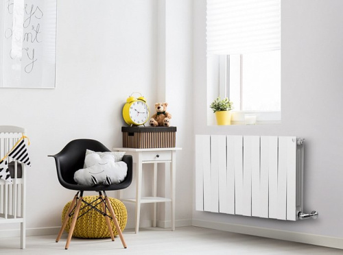 Биметаллический радиатор отопления  Royal Thermo Pianoforte 500 Vd 12 Секций Bianco Traffico