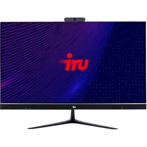 Моноблок IRU Агат 315 (1913370) 23.8" Full HD i5 10400 (2.9) 8Gb SSD512Gb UHDG 630 Free DOS 120W клавиатура мышь черный 1920x1080 (RUS)