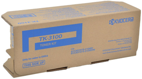 Тонер-картридж Kyocera 1T02MS0NL0 TK-3100 12 500 стр. Black для FS-2100D/2100DN/4100DN/4200DN/4300DN, M3040dn/M3540dn