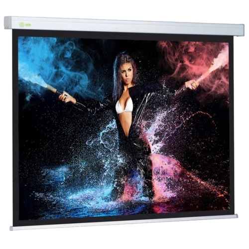 Проекционный экран Cactus 180x180см Wallscreen CS-PSW-180x180 1:1 настенно-потолочный рулонный белый