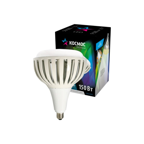 Лампа светодиодная КОСМОС Premium HWLED (KHWLED150WE4065) 150W 220V E40 6500K