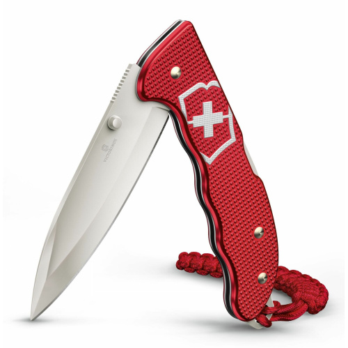 Складной нож Victorinox Evoke Alox 0.9415.d20, функций 5, 136мм, красный, коробка подарочная