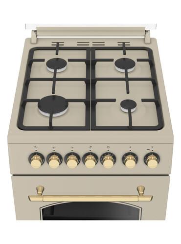 Комбинированная плита Beko FSE52135DCRS бежевый