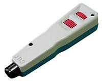 Инструмент обжимной Lanmaster LAN-PND для разделки контактов +без ножей (1шт) белый