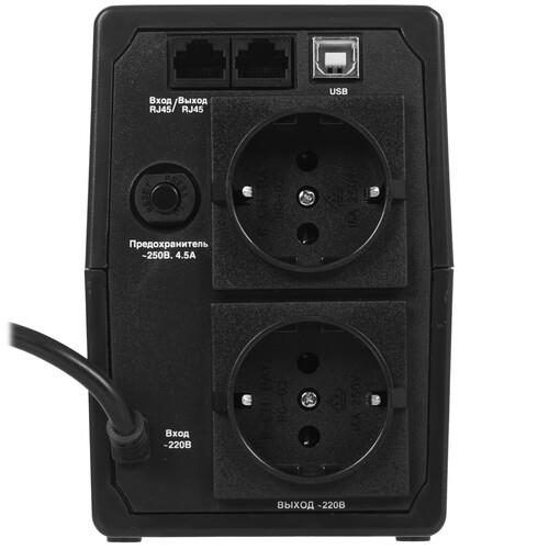 ИБП ExeGate SpecialPro UNB-850.LED.AVR.2SH.RJ.USB