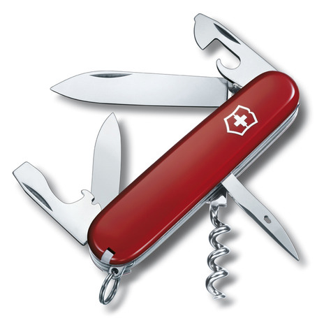 Нож перочинный Victorinox Spartan (1.3603.B1) 91мм 12функций красный блистер