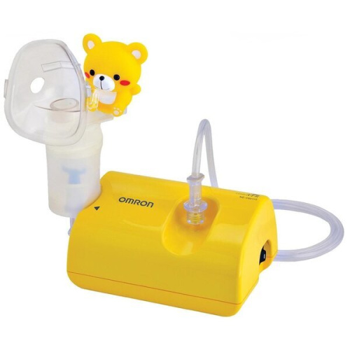 Ингалятор Omron NE-C24 Kids (NE-C801S-KDRU) компрессорный стационарный желтый