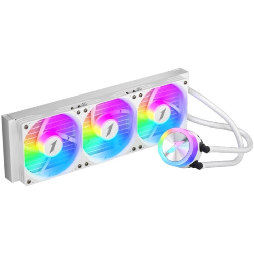 СВО 1STPLAYER TS1 360 White (TS1-360-WH) / 3x120mm, ARGB, 300W TDP