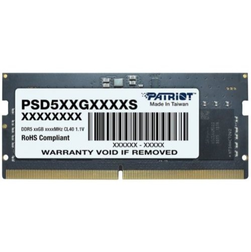 ОЗУ Patriot SL (PSD58G560041S) DDR5 8GB 5600MHz SODIMM