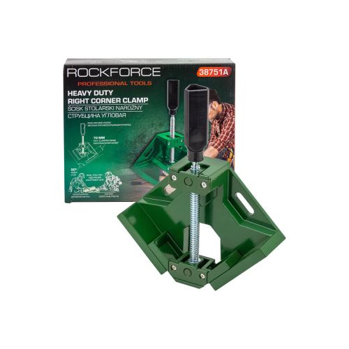 Струбцина винтовая Rockforce RF-38751A(49317)