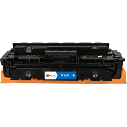 Картридж лазерный G&G GG-W2032X 415X желтый (6000стр.) для HP LJ M454/MFP M479