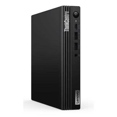 Неттоп Lenovo ThinkCentre Tiny M70q-5 (12TD0045UM) slim i5 13400T (1.3) 16Gb SSD256Gb UHDG Windows 11 Pro 64 WiFi BT 90W kb мышь клавиатура черный