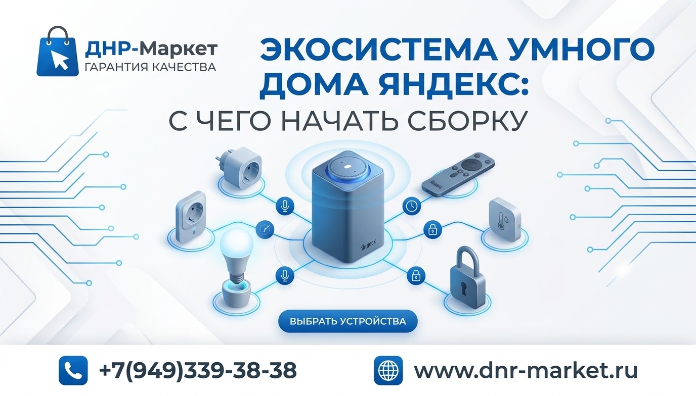 Экосистема Умного дома Яндекс: с чего начать сборку Экосистема Умного дома Яндекс: с чего начать сборку