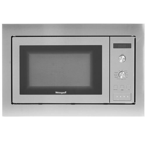 Встраиваемая микроволновая печь Weissgauff HMT-255 серебристый