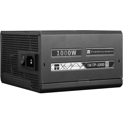 Блок питания Thermalright TR-TP 1000, 1000W 80+ Platinum (ATX, 3.0, PCIe 5.0, Full modular, 1x24(20+4)pin, 1xCPU 8(4+4)pin, 2xPCIe*2 8(6+2)pin)
