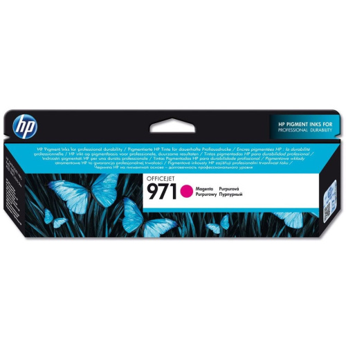 Картридж струйный HP 971 CN623AE пурпурный (2500стр.) для HP OJ Pro X476dw/X576dw/X451dw/X551dw