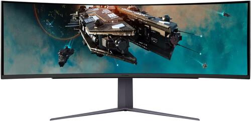 49" Монитор LG UltraGear 49GR85DC-B черный