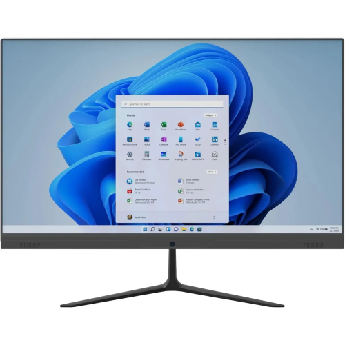 Моноблок IRU P233 (1971915) 23.8" Full HD i3 1005G1 (3.6) 8Gb SSD256Gb noOS GbitEth WiFi BT 120W Cam черный