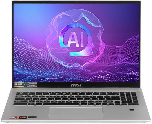 16" Ноутбук MSI Prestige 16 A16 Al+ A3HMG-094RU серый