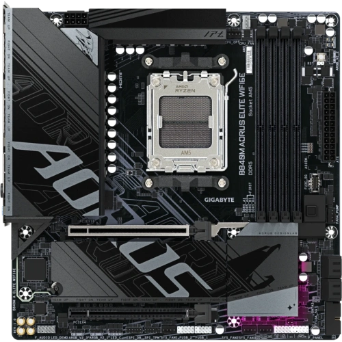 Материнская плата Gigabyte B840M Aorus Elite Wifi6E, RTL