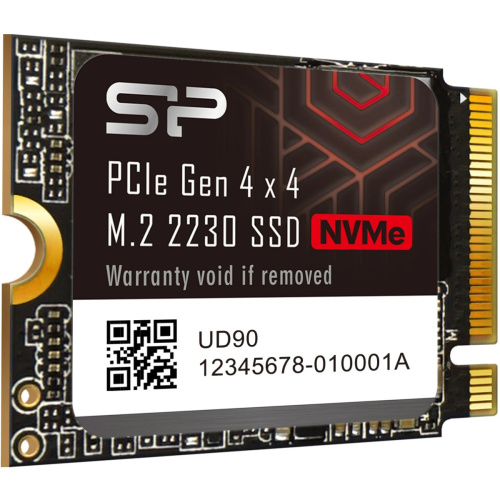SSD Silicon Power M-Series UD90 (SP500GBP44UD9007) 500ГБ, M.2 2230, PCIe 4.0 x4, NVMe, M.2