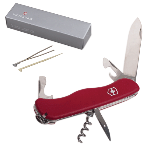 Нож перочинный Victorinox PICKNICKER (0.8353) 111мм 11функций красный