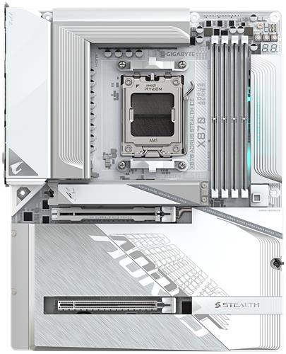 Материнская плата GIGABYTE X870 AORUS STEALTH ICE