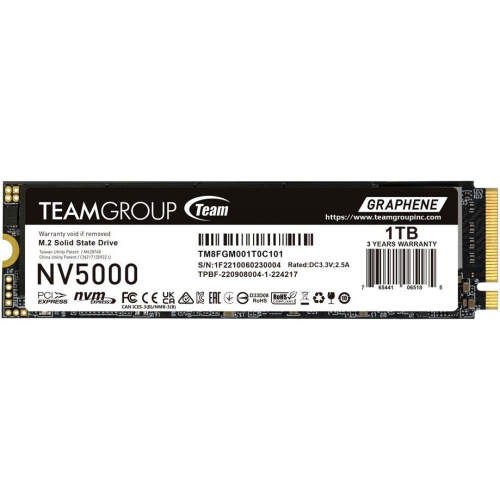 SSD Team Group NV5000 (TM8FGM001T0C101) 1Tb
