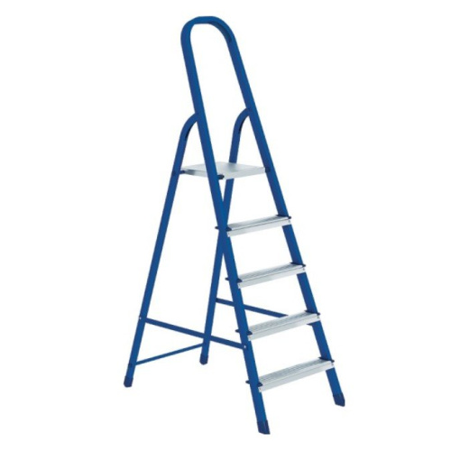 Стремянка СИБРТЕХ 5 ступеней, стальная, Россия 97845
