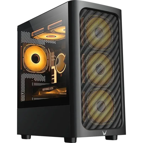 Корпус Formula Air Mesh G3 черный без БП mATX 4x120mm 2x140mm 2xUSB3.0 audio bott PSU