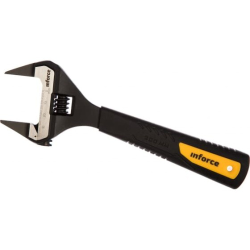Ключ разводной Inforce 06-05-99 с тонкими губками 200 мм