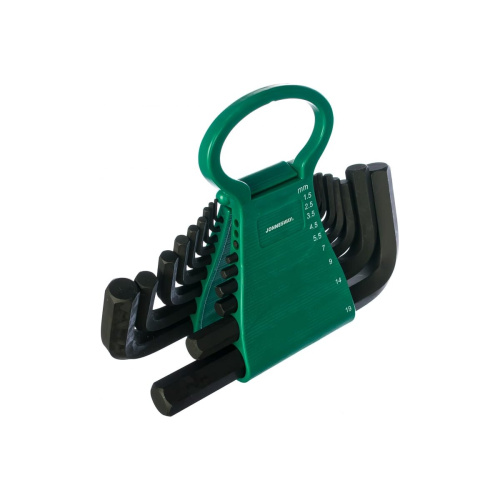 Набор ключей шестигранных Jonnesway H01MH118S (48732) угловых 18 пр.