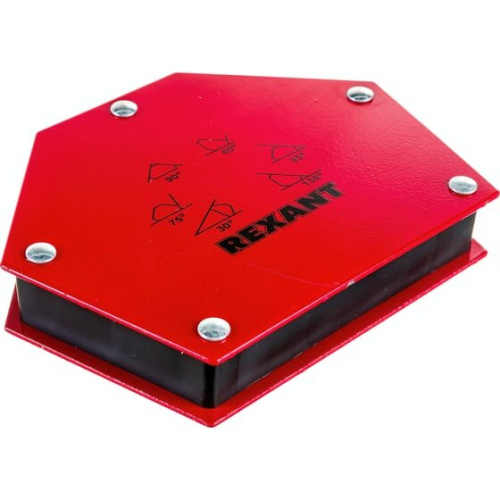 Магнитный угольник Rexant 12-4833 держатель для сварки на 6 углов усилие 34Кг