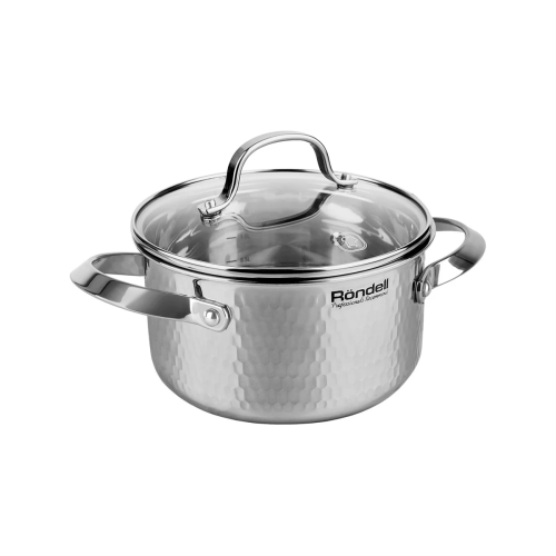 Кастрюля Rondell RainDrops RDS-1295 5.6л стальной