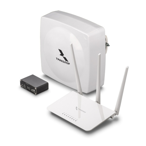 Усилитель сигнала сотовой связи Триколор TR-4G/injector-15kit 20м (046/91/00055152)
