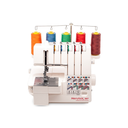 Коверлок Merrylock 007 белый