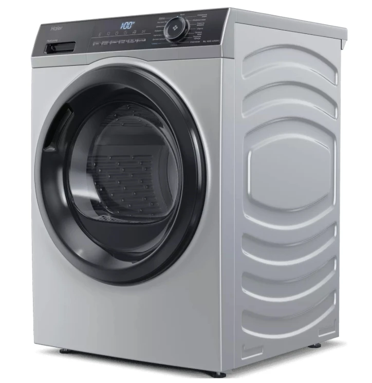Сушильная машина Haier HD90-A2929AS серебристый Сушильная машина Haier HD90-A2929AS серебристый — Корпус и элементы управления