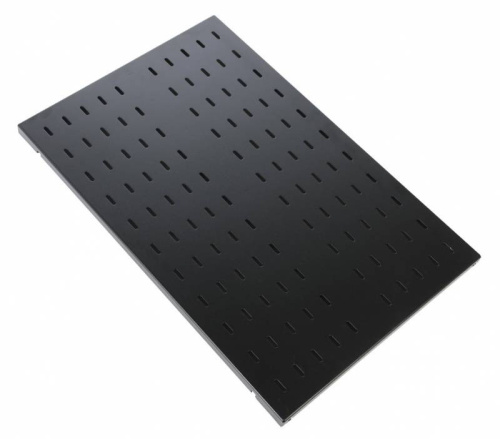 Полка стационарная ЦМО СВ-100-9005 черный нагр.45кг 19" 1000мм (1шт)