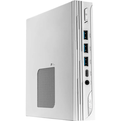 Неттоп MSI Pro DP10 12M-221RU (9S6-B0A622-221) i5 1235U (1.3) 16Gb SSD512Gb Iris Xe Windows 11 Professional GbitEth WiFi BT 120W белый