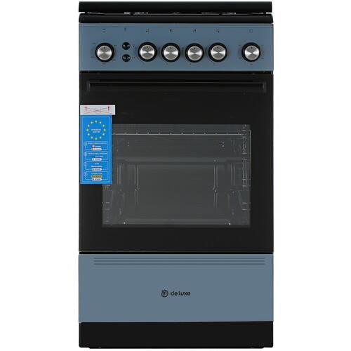 Газовая плита De Luxe 506040.23г (кр) ЧР-002 серый