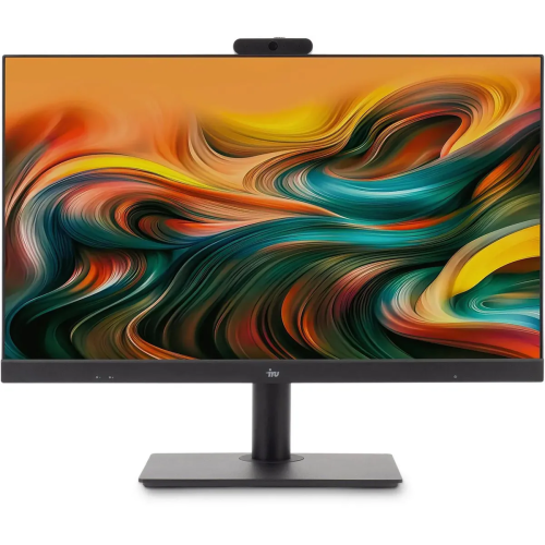 Моноблок IRU Tactio 23IH6P (2092504) 23.8" Full HD i3 12100 (3.3) 16Gb SSD256Gb UHDG 730 FreeDOS 1920x1080 WiFi BT Spk 120W Cam черный
