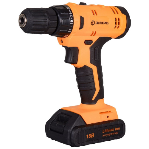 Дрель-шуруповерт Вихрь ДА-16Л-2К (72/14/32)