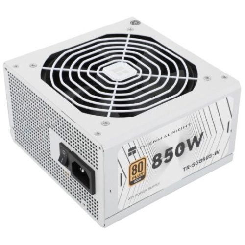 Блок питания Thermalright TR-SG 850S-W, 850W, 80+ Gold (ATX, 3.1, PCIe 5.1, Non-modular, 1x24(20+4)pin, 1xCPU 8(4+4)pin, 2xPCIe*2)