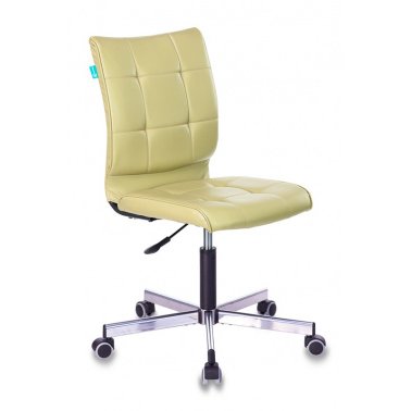 Кресло Бюрократ CH-330M/GREEN без подлокотников зеленый Best 79 искусственная кожа крестовина металл